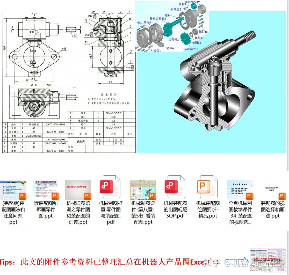 机械制图工程图之装配图A - 知乎