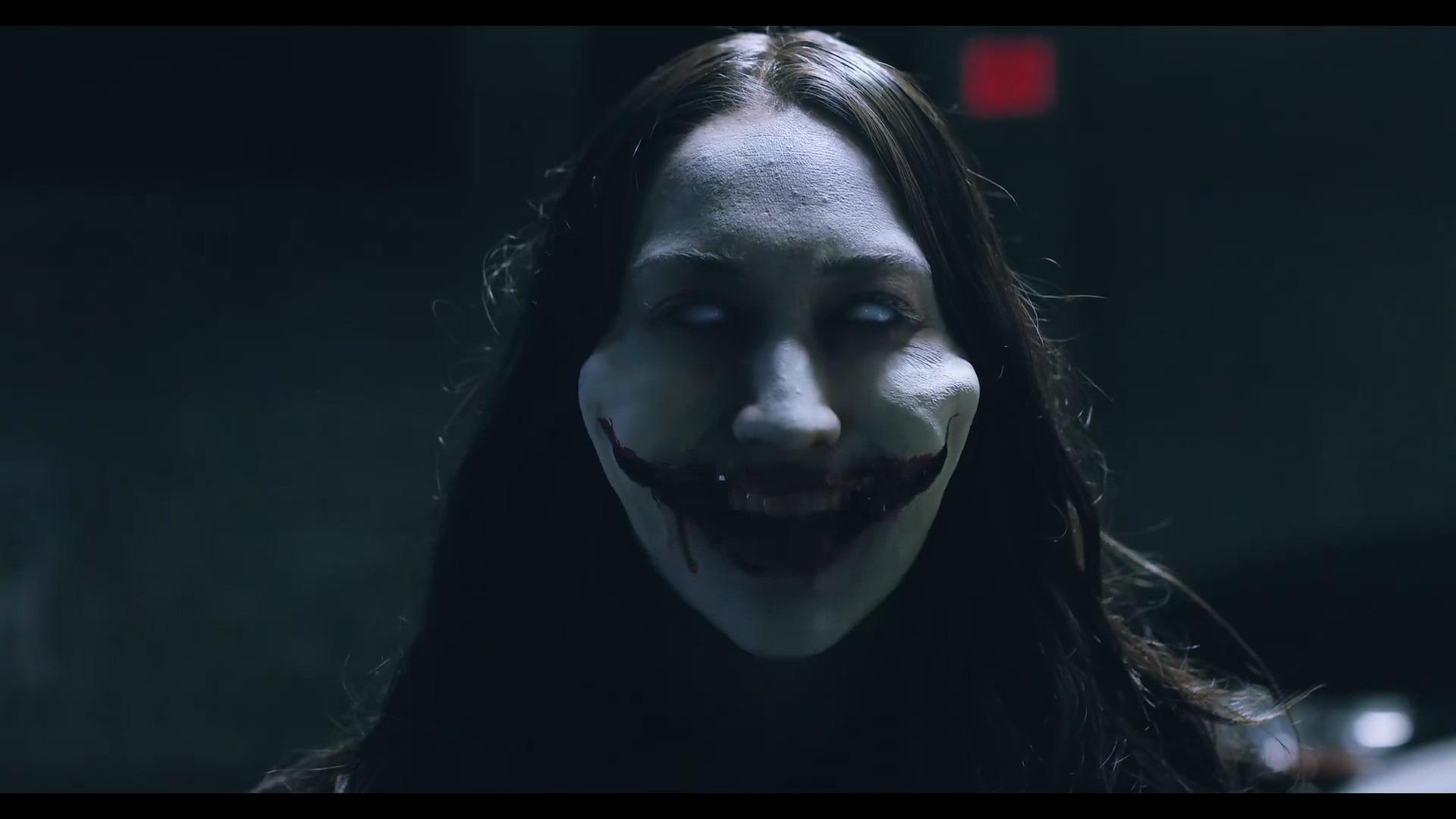 胆小者勿入恐怖短片裂口女