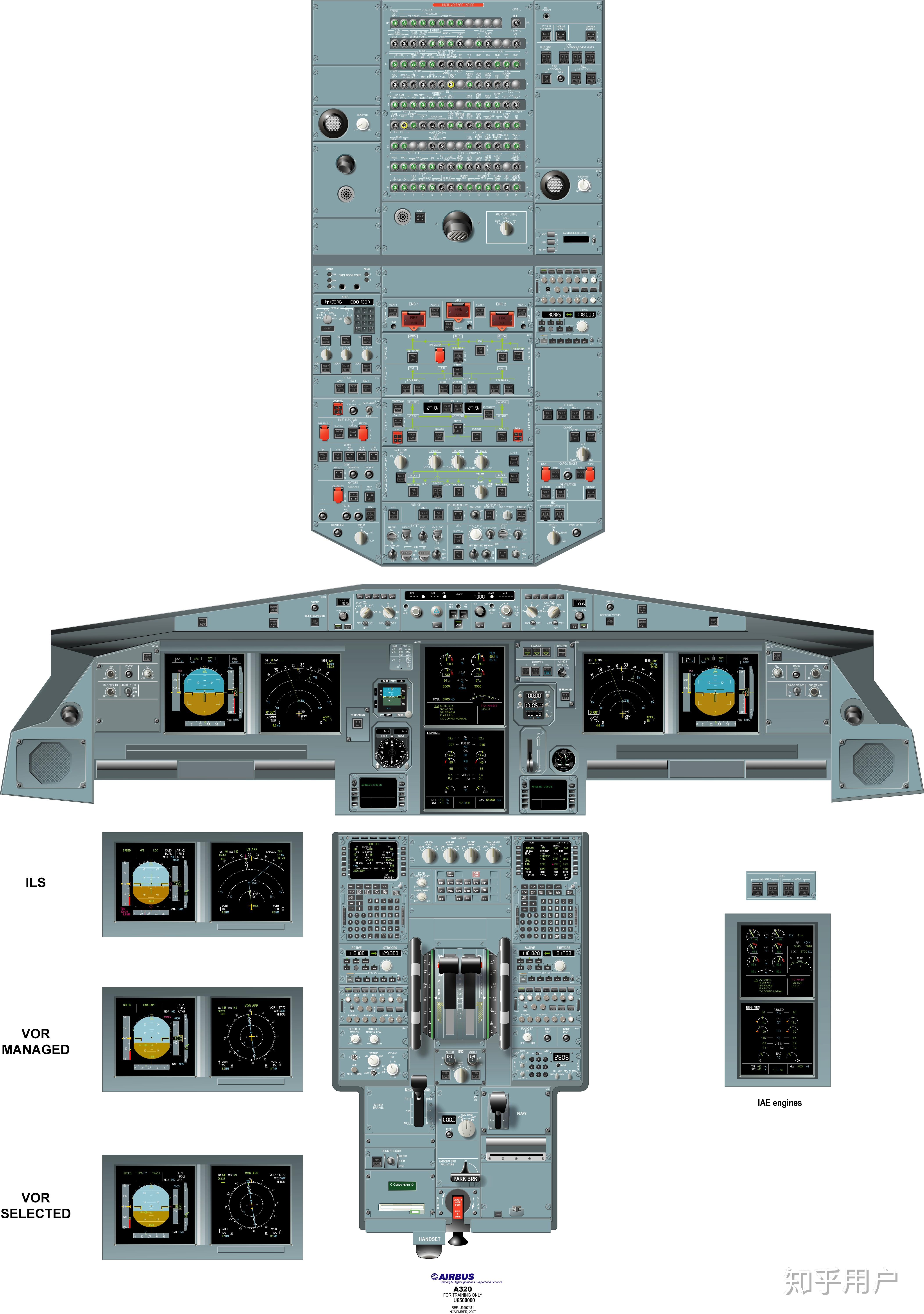 你们谁有民航客机驾驶舱的全图啊? 