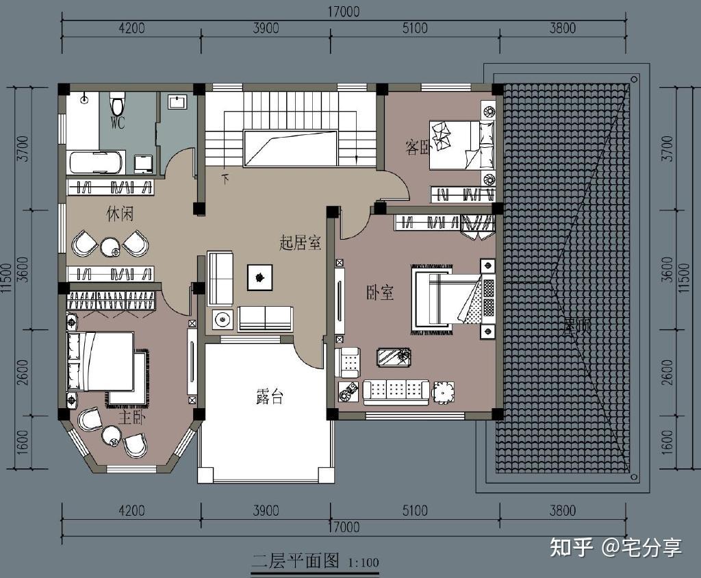 农村自建乡村二层别墅(农村房屋设计二层效果图) - 知乎