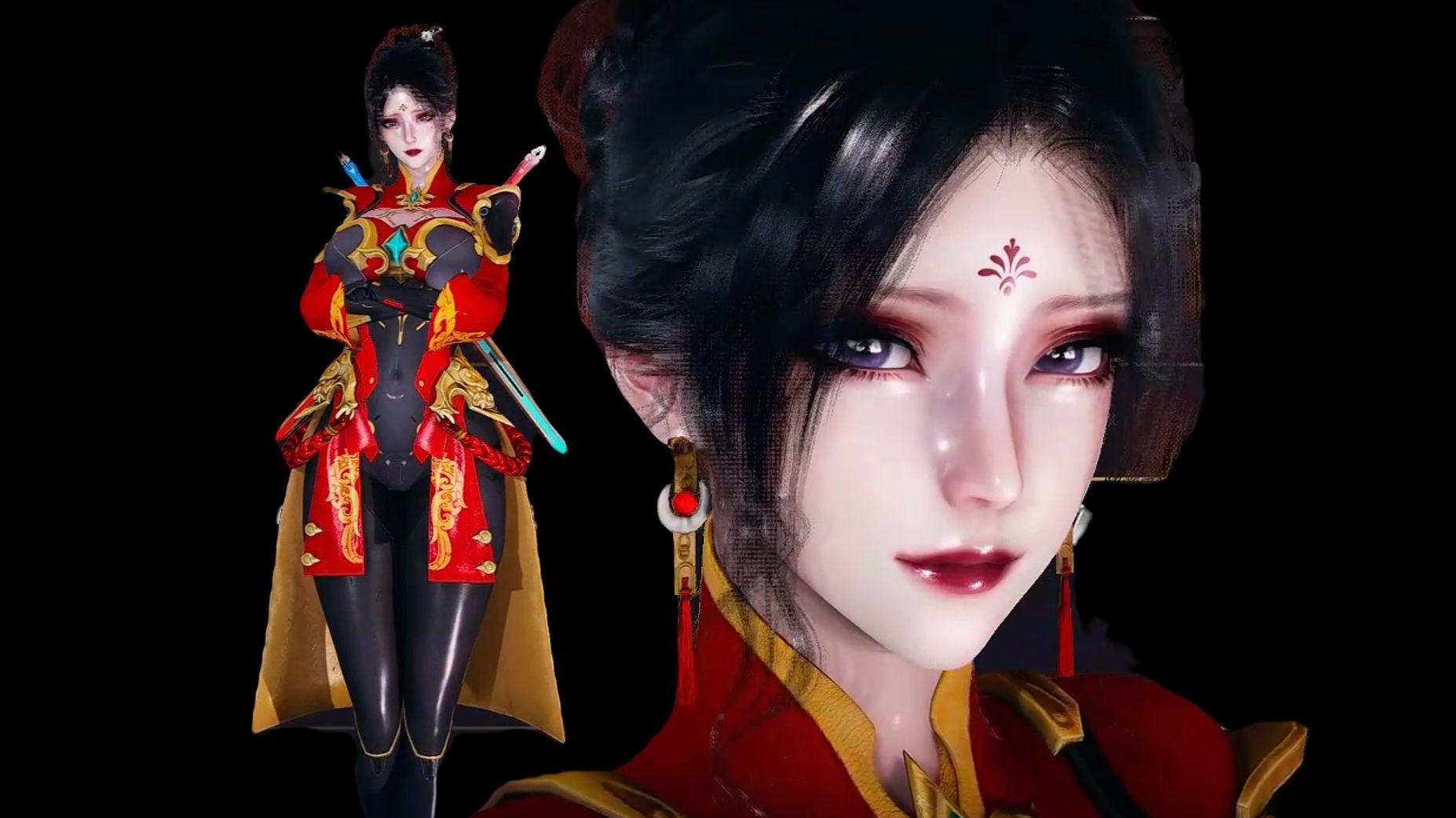 CF穿越火线-武媚娘潜伏者，hs2人物卡