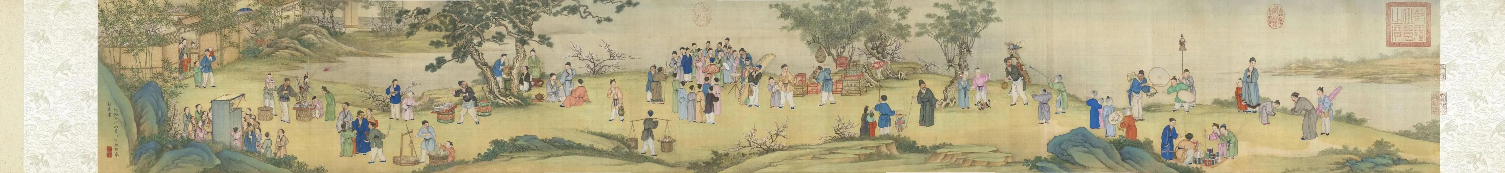「爆竹声中一岁除」的意境，在古代书画作品中有哪些具象化表现？ - 知乎