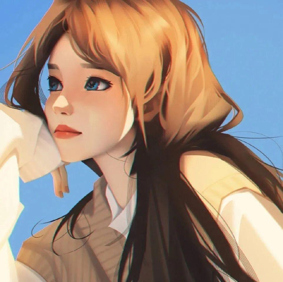 有没有手绘古风的动漫女生头像?