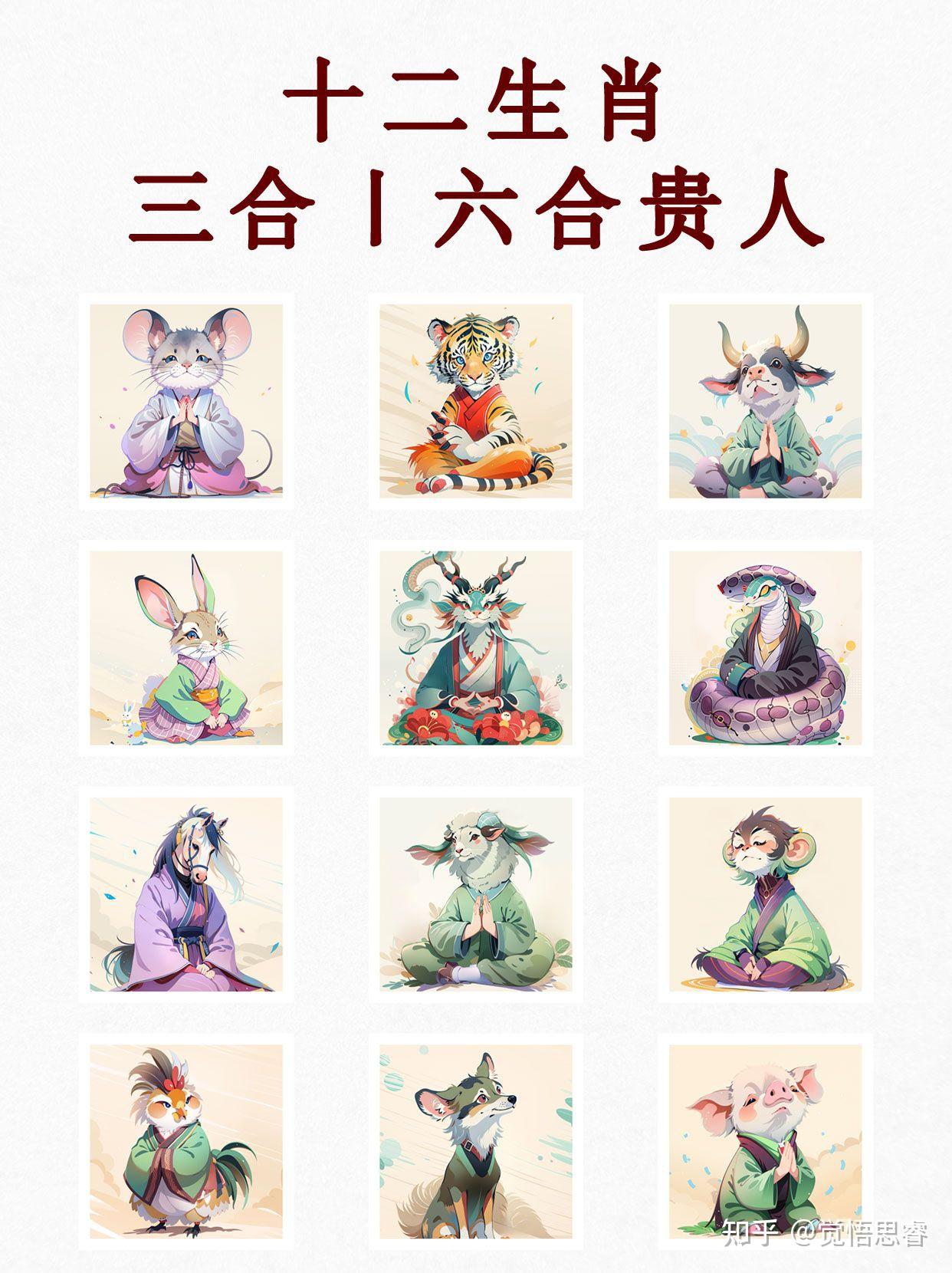 超全整理！十二生肖三合六合指南 - 知乎