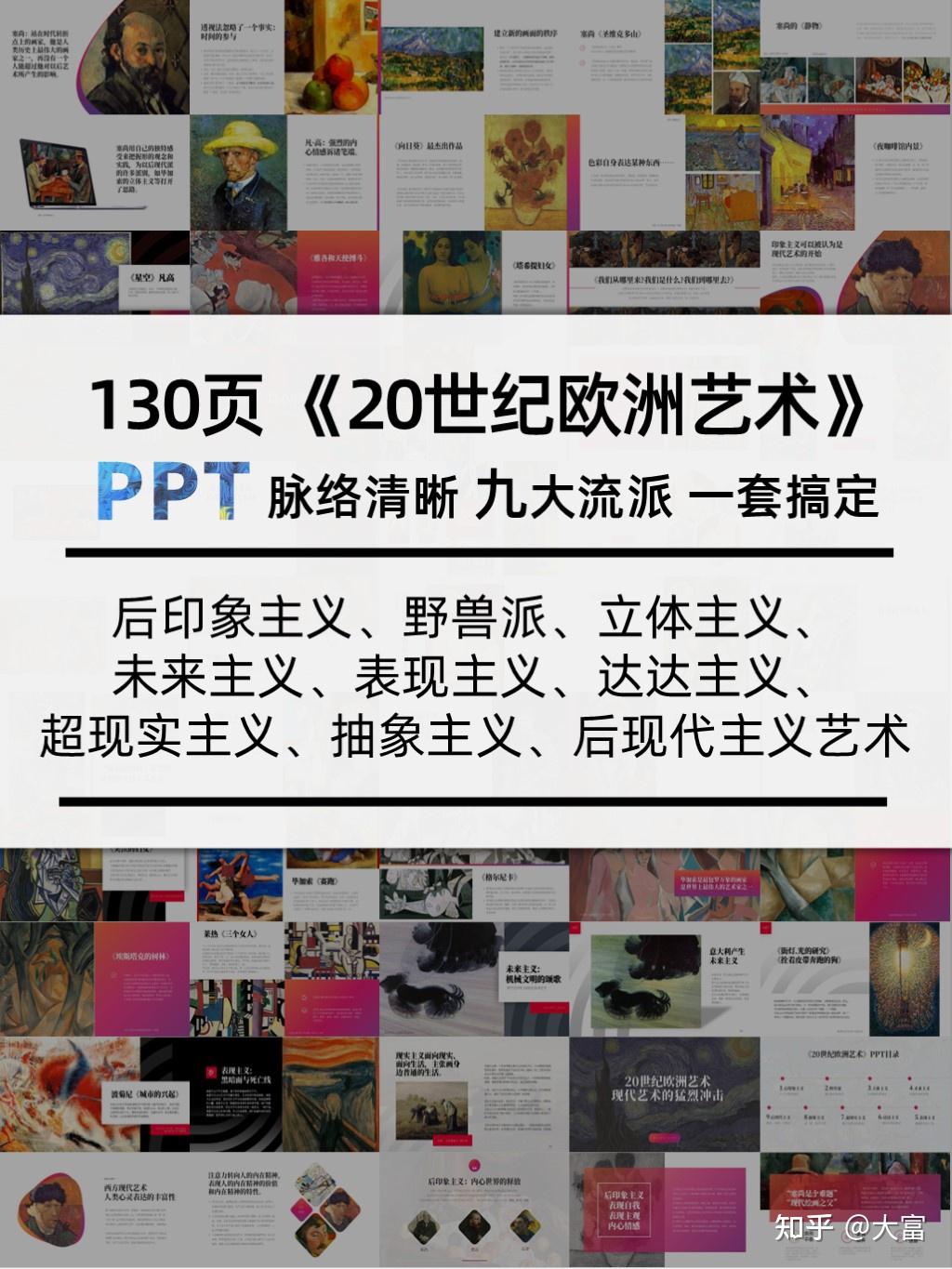 630页《西方艺术史》超美PPT课件，零基础讲透西方艺术史 - 知乎