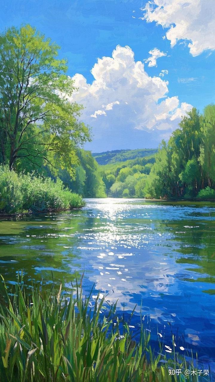 求一张夏天风景的手机壁纸