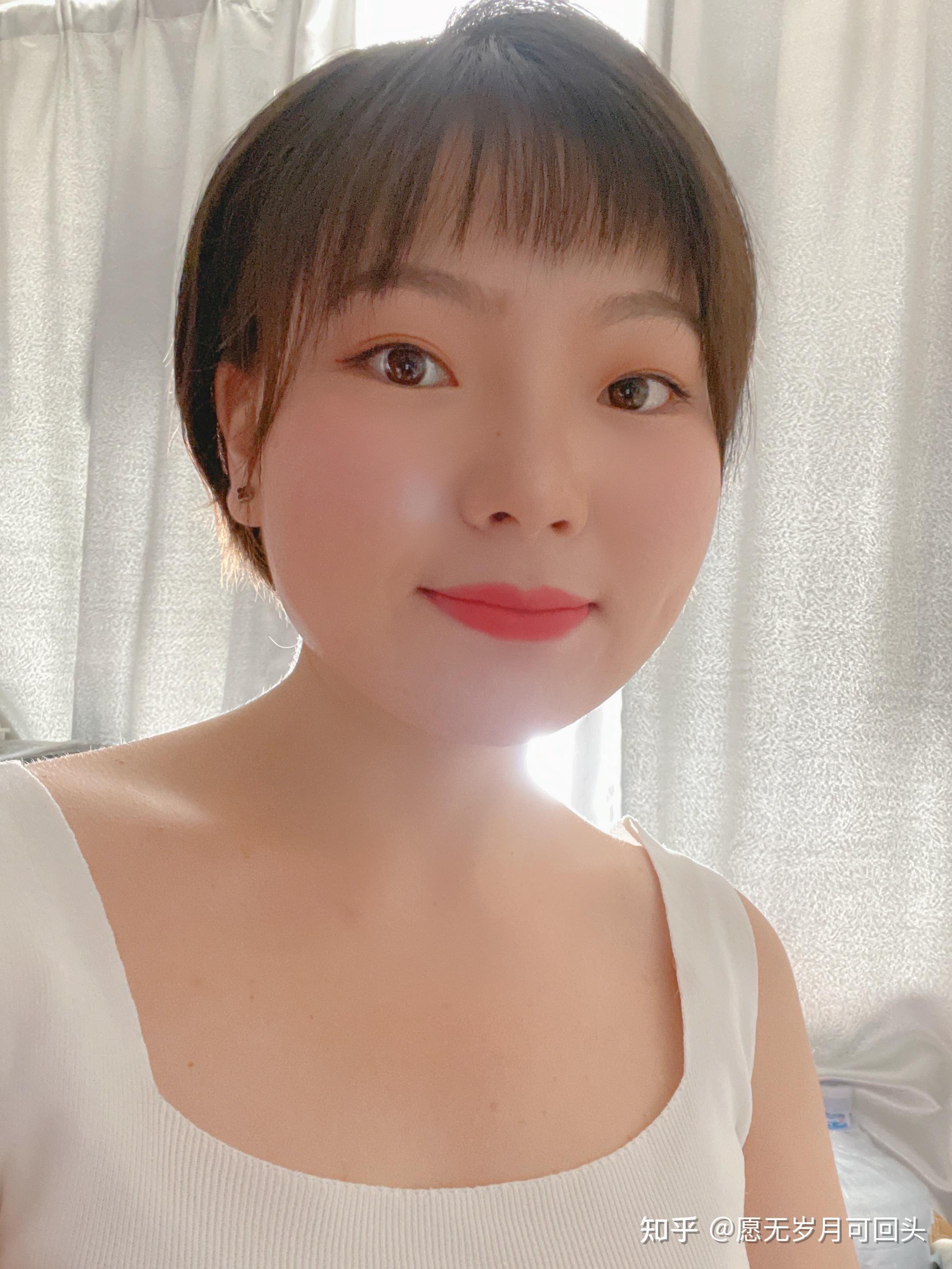 脸又大又圆的女生适合短发吗? - 知乎
