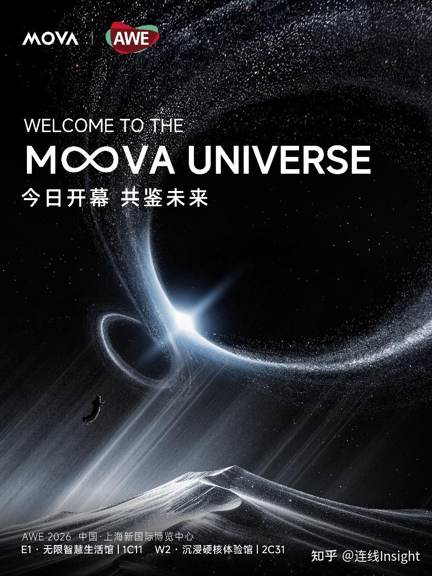 AWE 2026再携重磅阵容,MOVA全面披露芯片战略,擎画“主动时代”技术版图