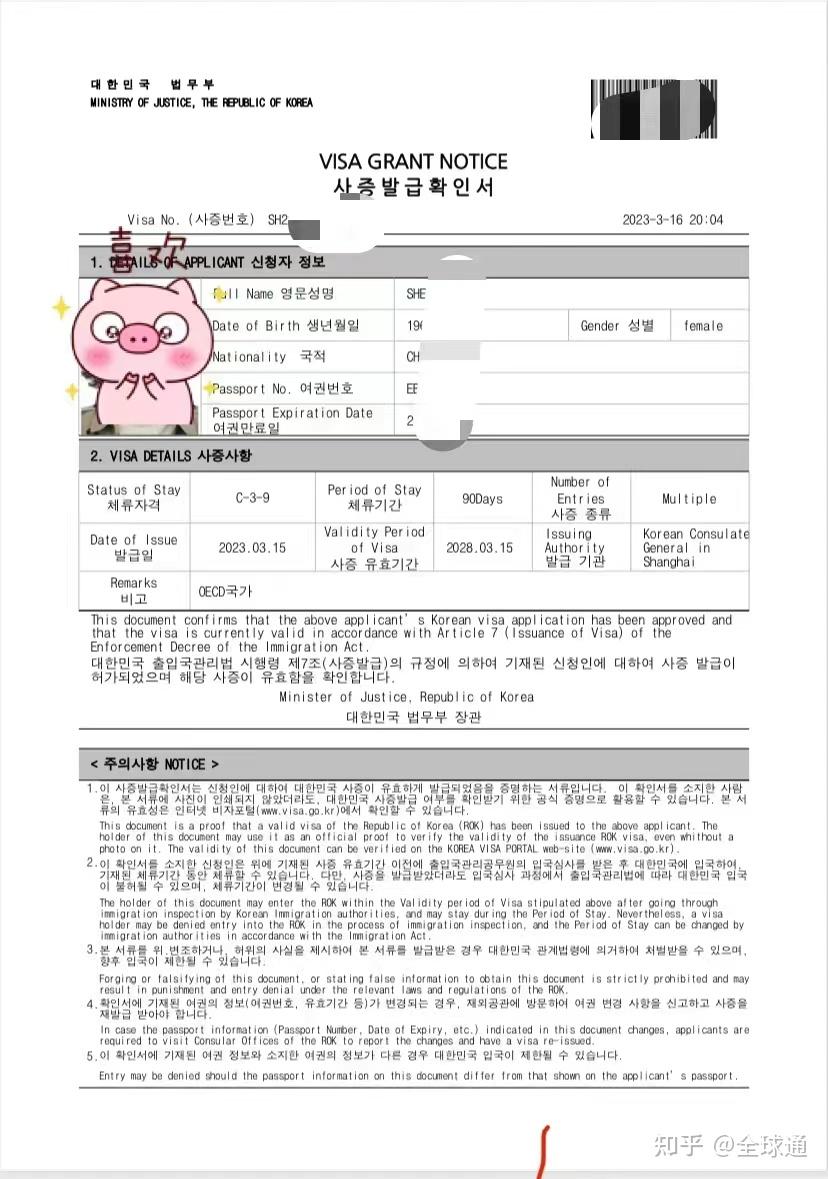 韩国签证咨询?