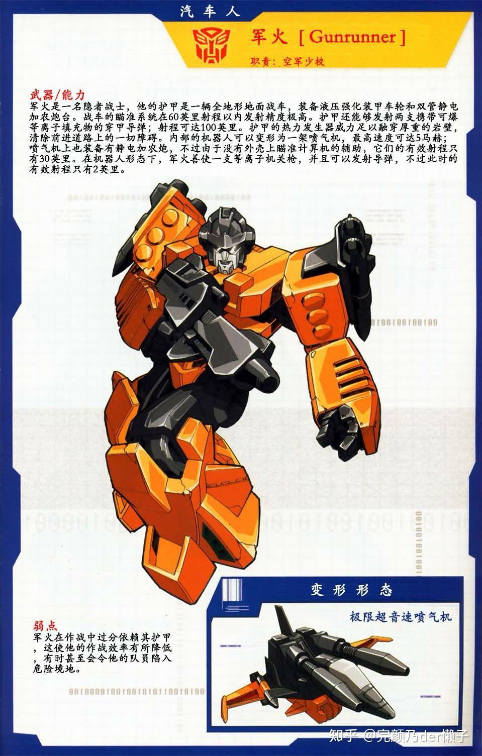 为什么《变形金刚》中汽车人都变形为汽车,而霸天虎既有变形为汽车的