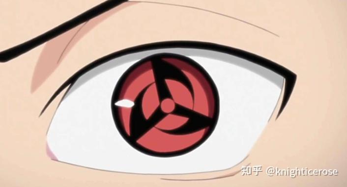 为什么火影忍者中卡卡西和带土的写轮眼是三把镰刀海贼王中索隆练得是