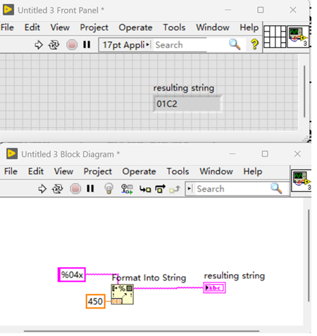 LabVIEW 中 Format Into String 函数的十六进制格式化转换 - 知乎
