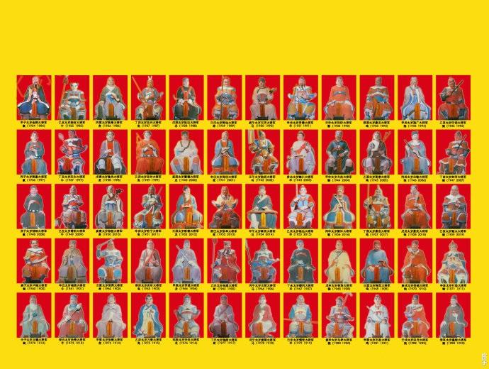 六十甲子神全图看看你与哪个神有缘