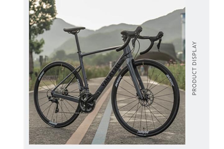 迪卡侬(decathlon)ncr cf 105 碳纤维碟刹公路车,物超所值!