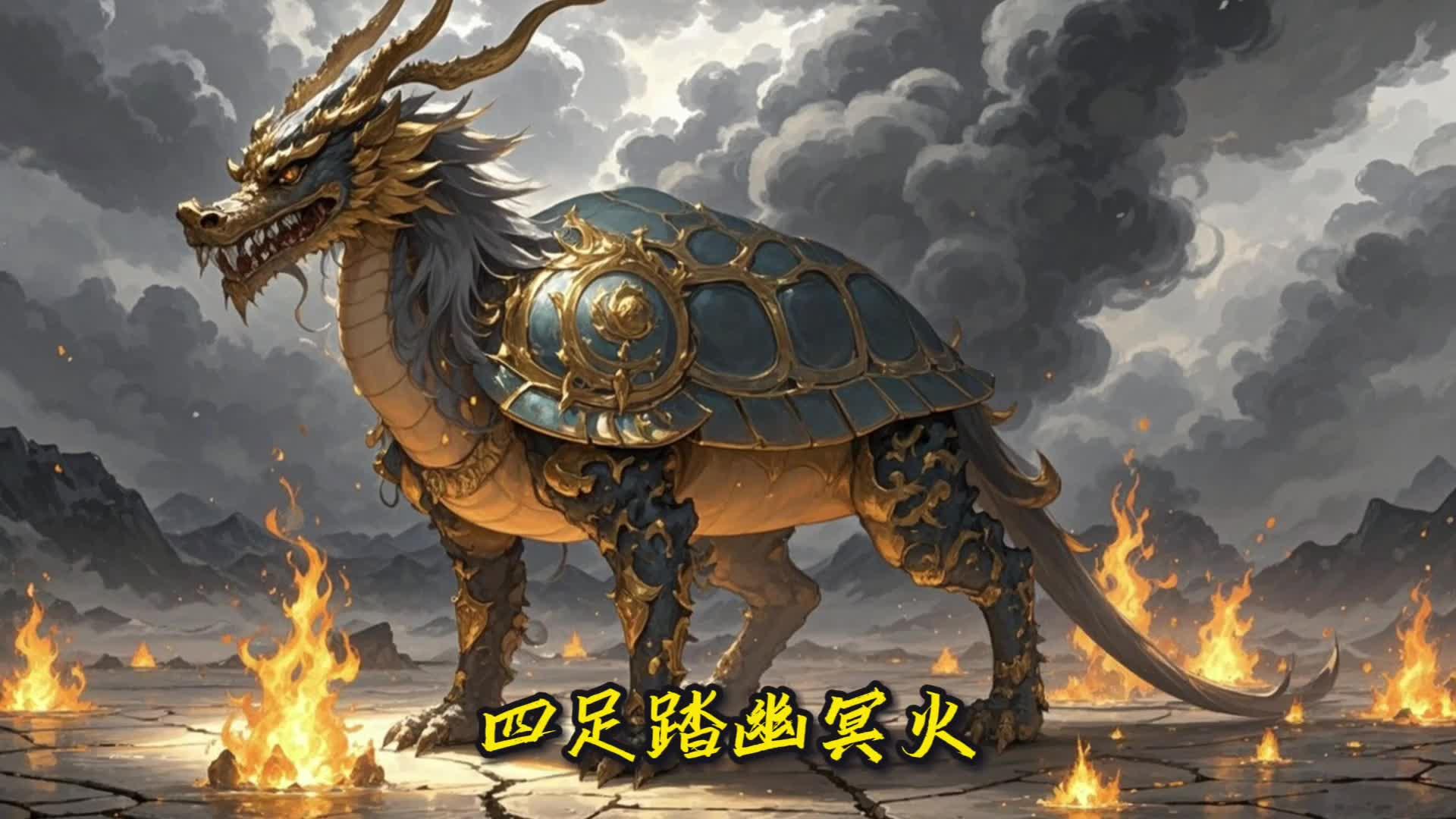 中国神话截教随侍七仙之金光仙