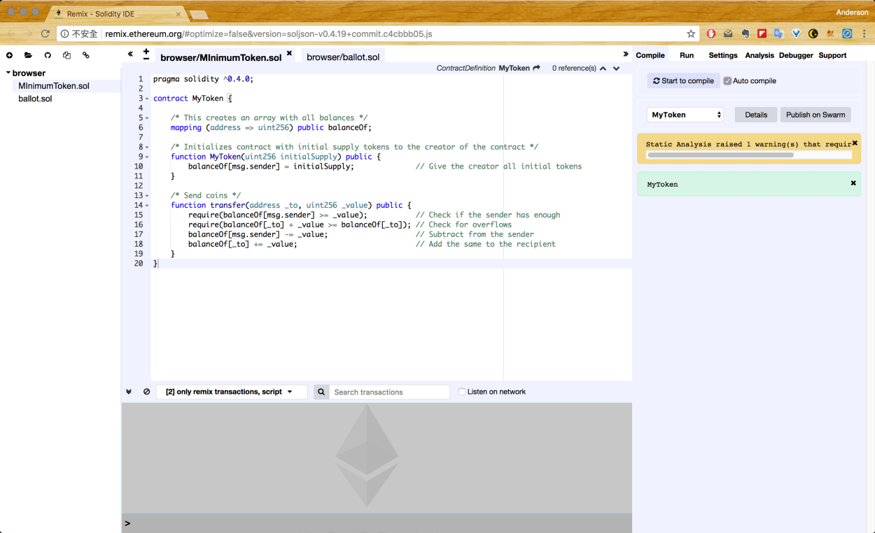 使用Remix编译和部署以太坊智能合约- 知乎
