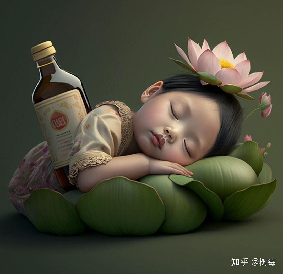 有没有人提供类似这样抱酒瓶的头像给我?