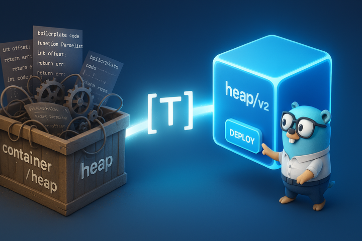 Heaps Container Service 再见,丑陋的 container/heap!Go 泛型堆 heap/v2 提案解析 - 知乎