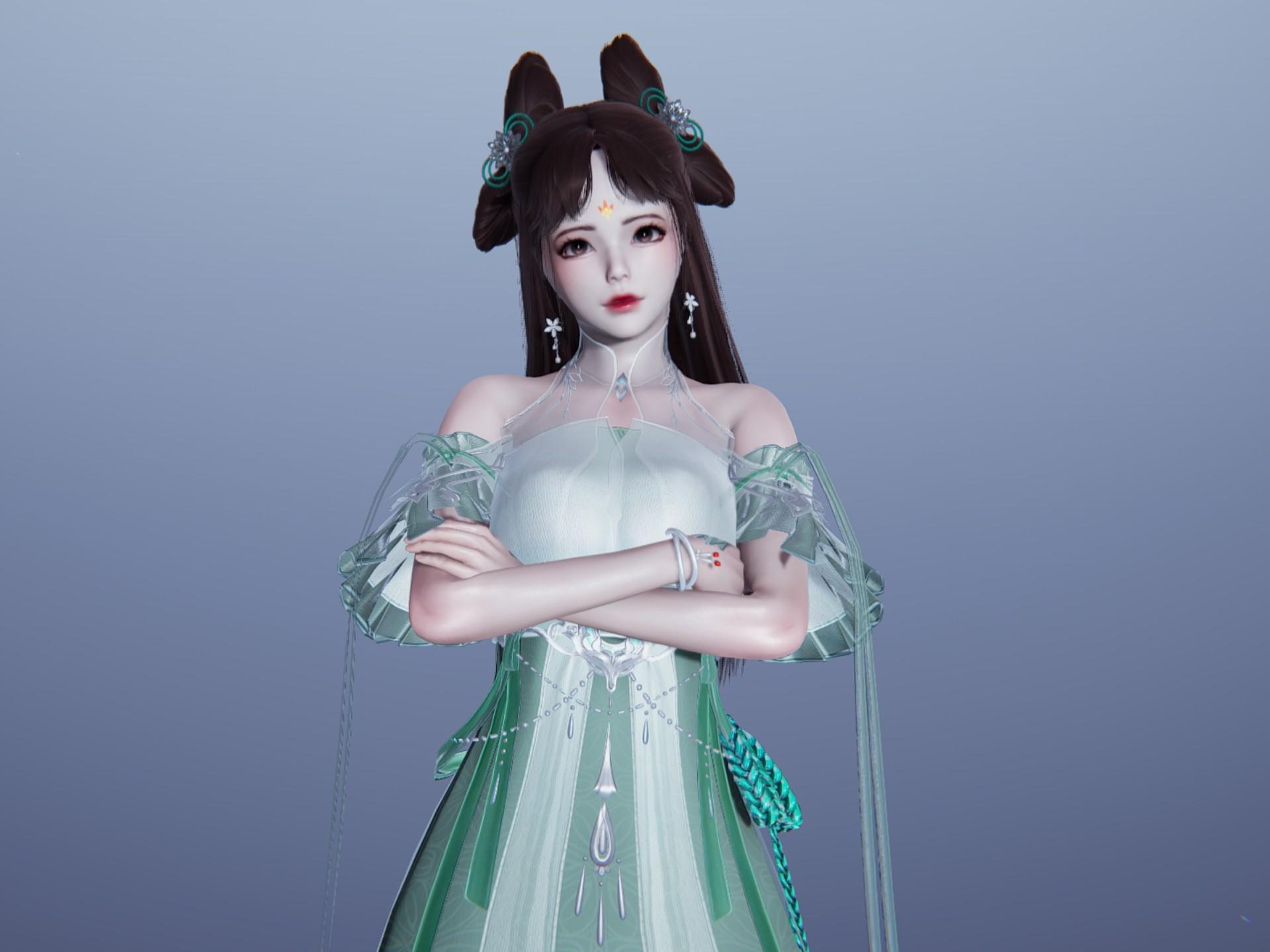 仙逆 程灵 人物捏脸展示