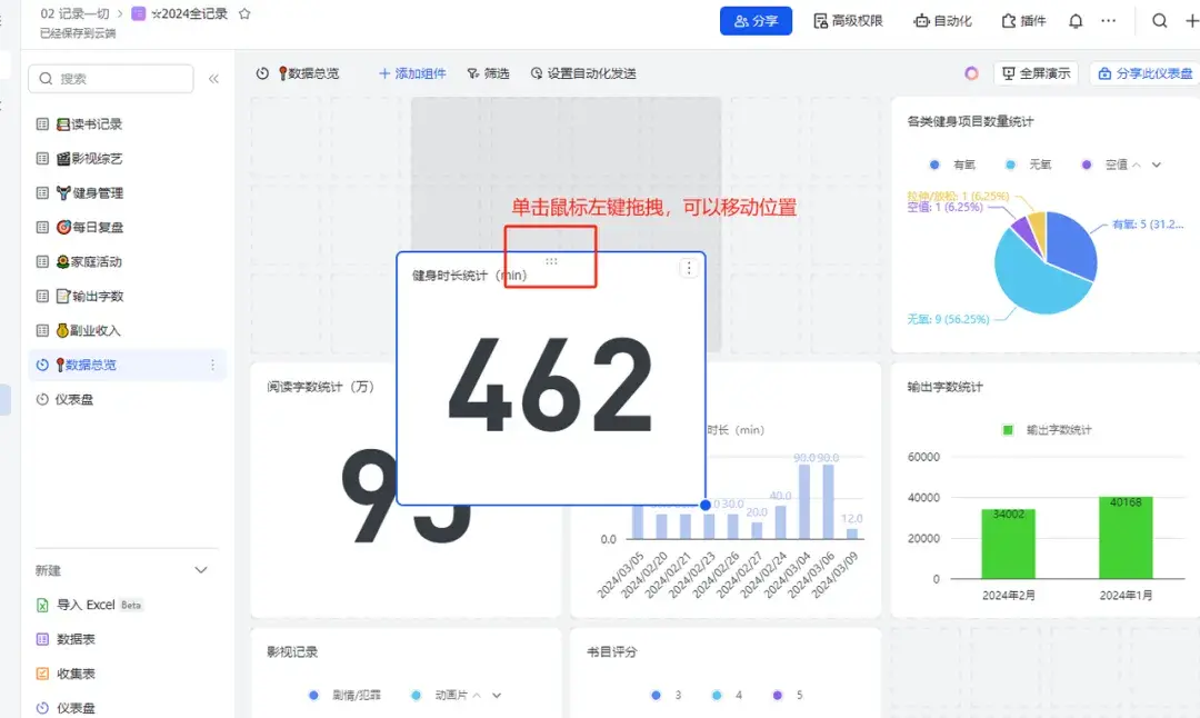 焊在电脑里的记录系统，轻松实现数据可视化，飞书仪表盘真的太香了！ - 知乎