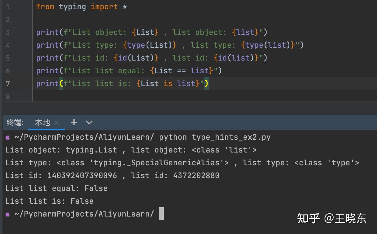 python的类型注解【type hints】 - 知乎