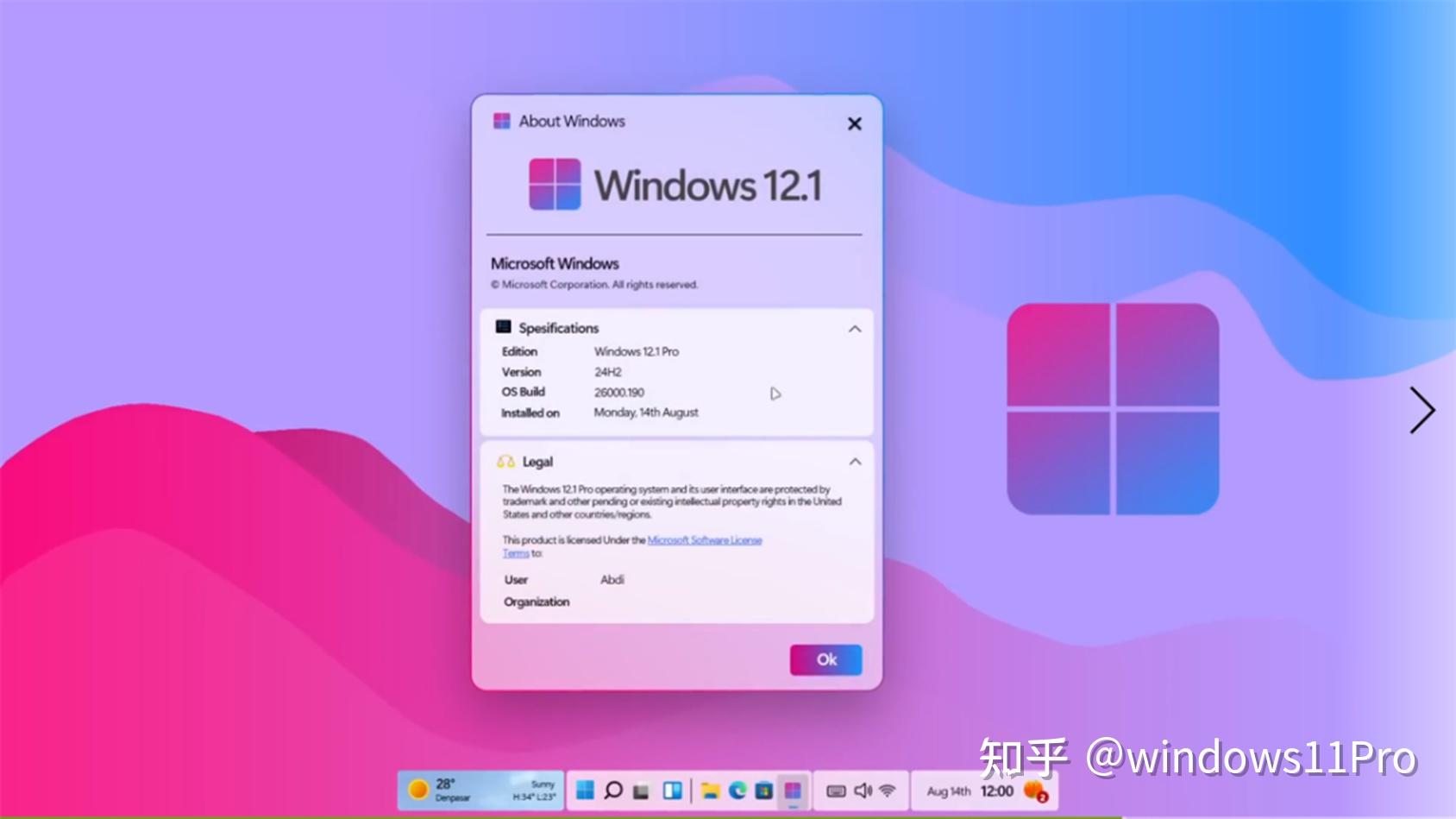 WINDOWS12概念版下载(不限速ISO文件) - 知乎
