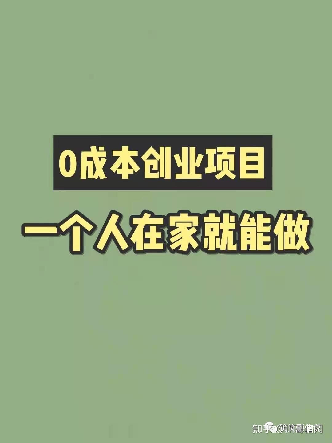 自己在家创业项目有哪些(自己在家里创业什么最赚钱)