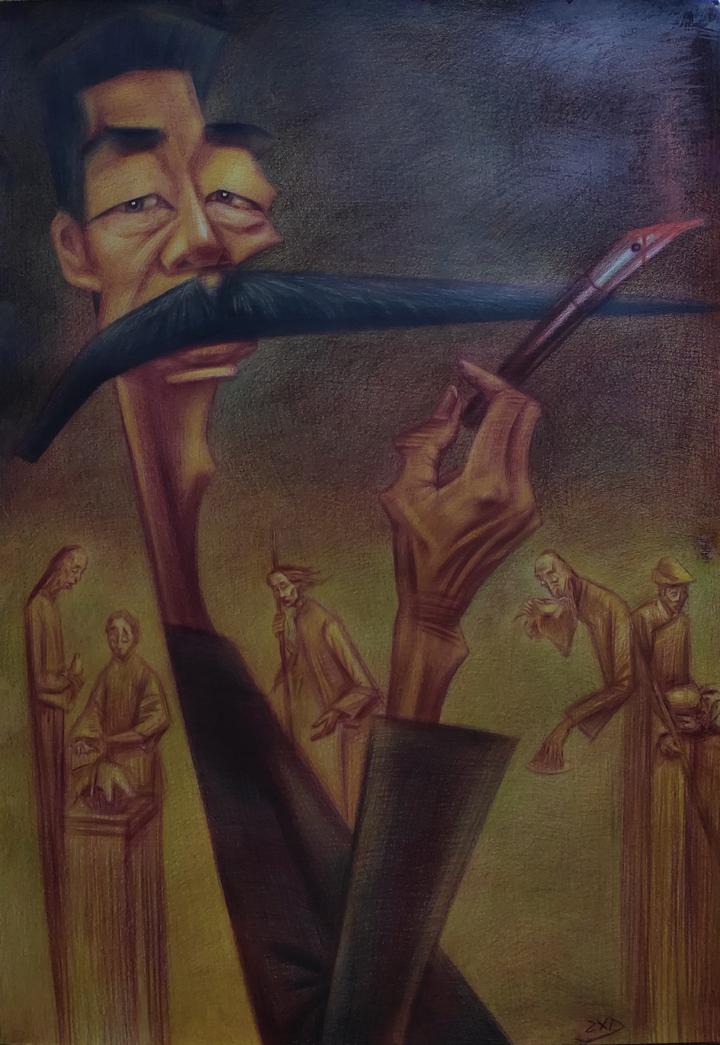 微小说 画家的故事 知乎