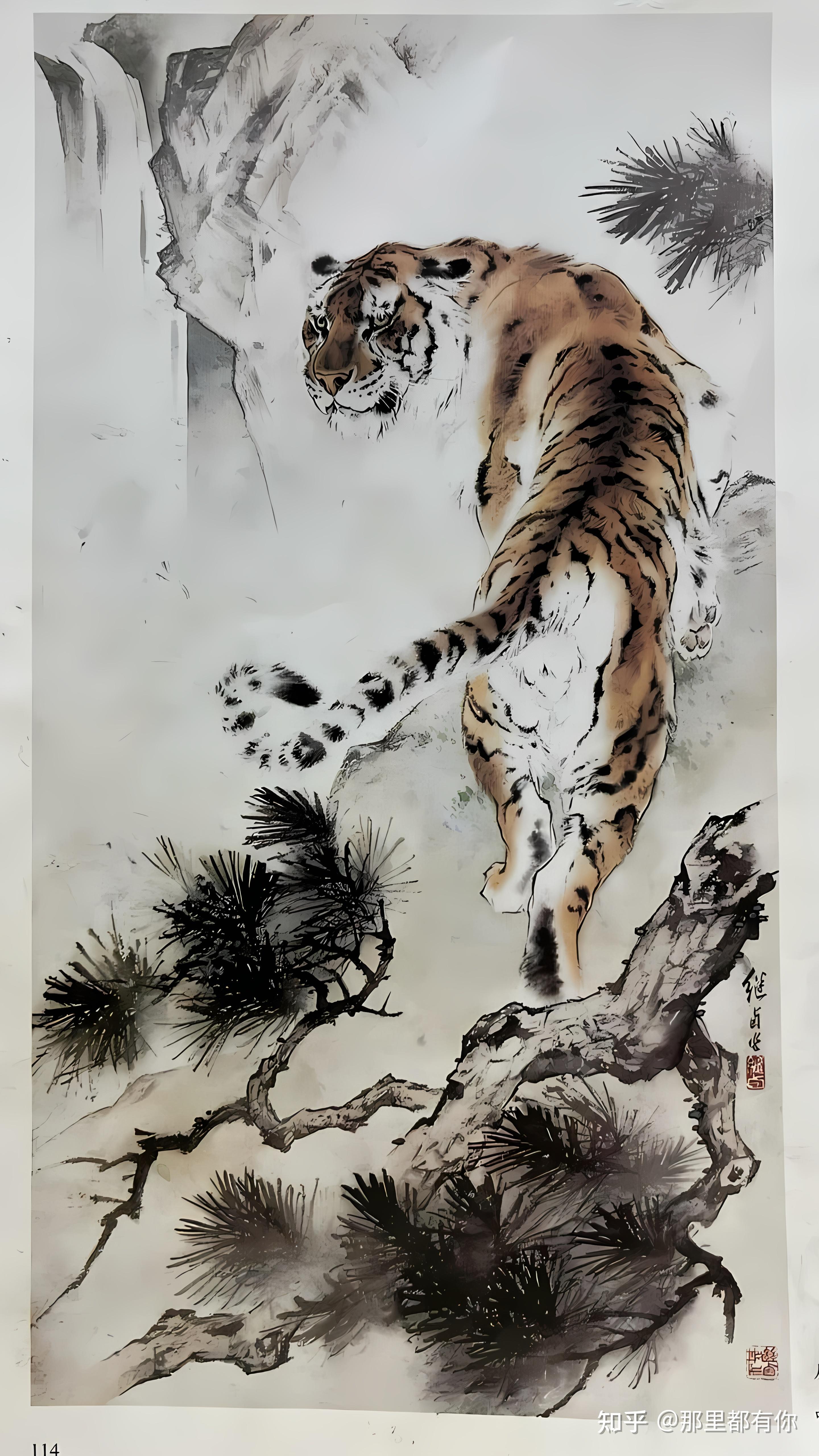 刘继卣的这张上山虎高清,注意高清 可以发我一下? - 知乎