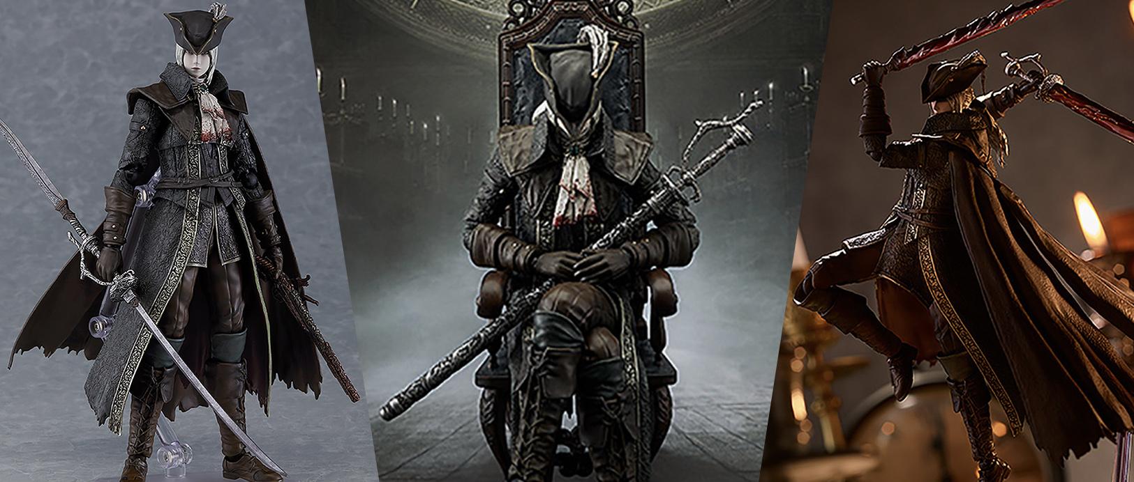 figma《血源诅咒》星辰钟楼的玛利亚:dx版可还原经典坐姿造型!