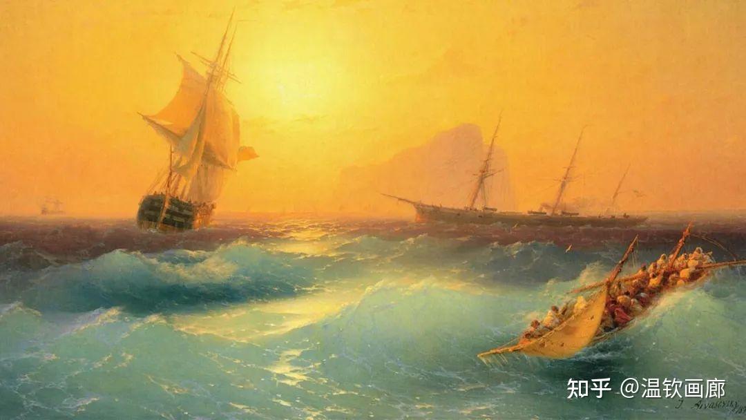 俄罗斯顶尖海景油画- 知乎