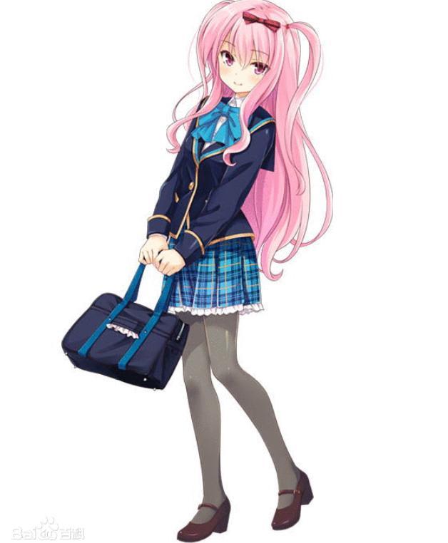 动漫美少女校园风系列美图喜欢多姿多彩的校园生活真好
