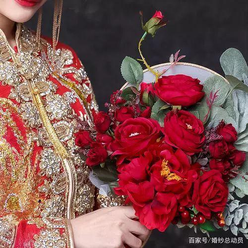 秀禾服配什么手捧花? - 知乎