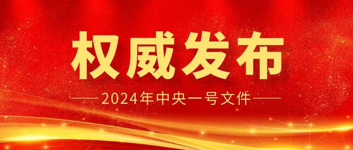 政策解读2024年中央一号文件发布