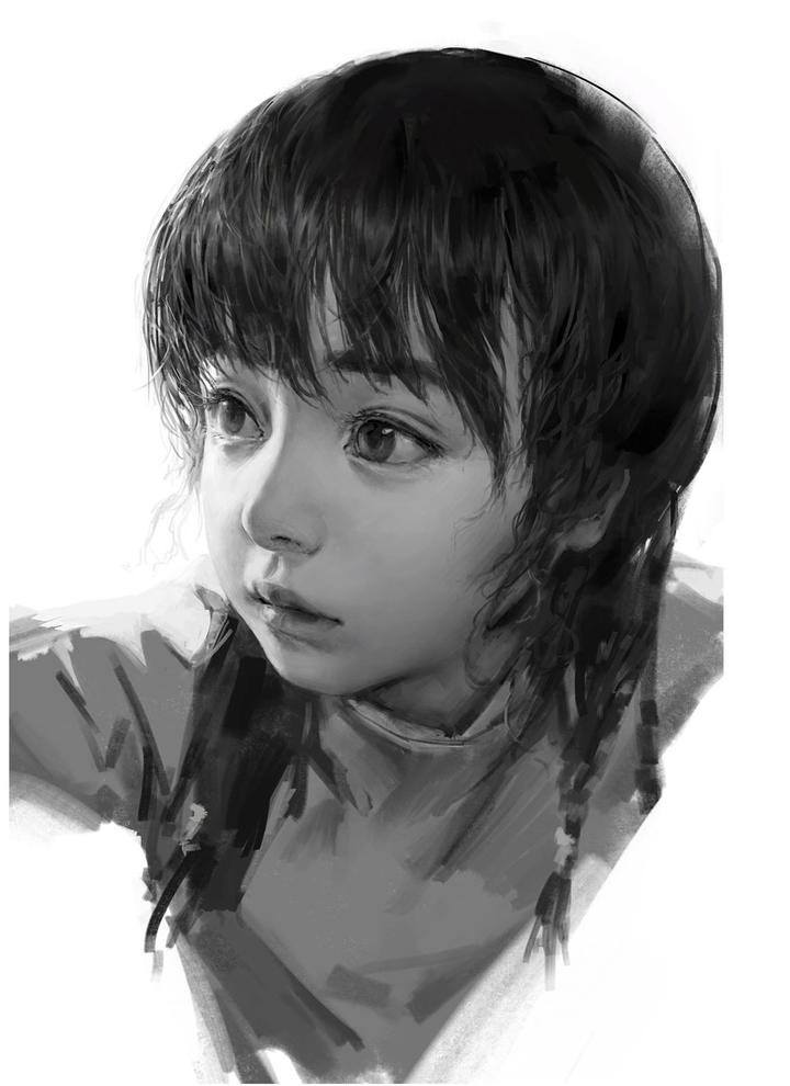 原画写实素描板绘基础】超详细的真人照片人物绘画素描技巧- 知乎