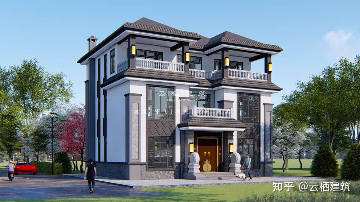 开间11米进深12米坐南朝北的自建房怎么设计图纸