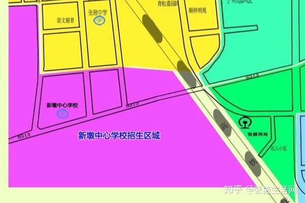 2020年甘州区城区小学一年级招生区域分布图（值得收藏） - 知乎