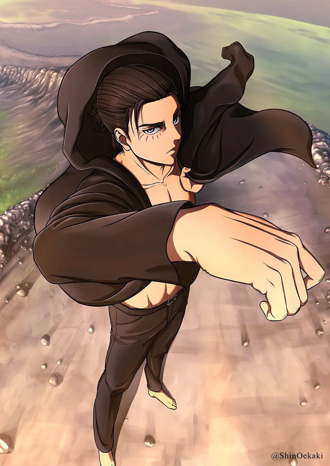 有没有进击的巨人好看的壁纸? - 知乎