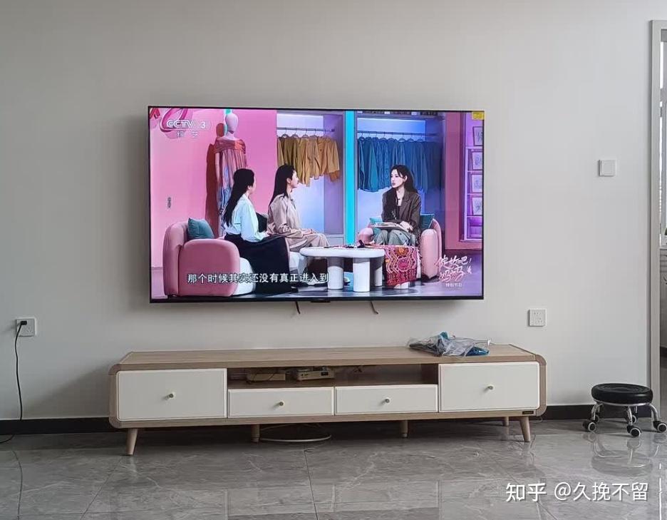客厅放75寸电视后悔了?这3个尺寸细节没人告诉你! - 知乎