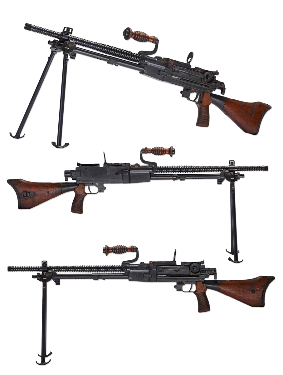 日本97式和99式轻机枪可以安装三十年式刺刀轻机枪加刺刀有什么意义吗