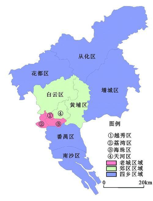如何看待广州主城区的重新划定黄埔和番禺被抛弃白云大面积划入