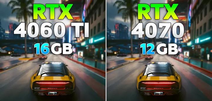  4060Ti 16G VS 4070 2K DLSS2 3 OFF 