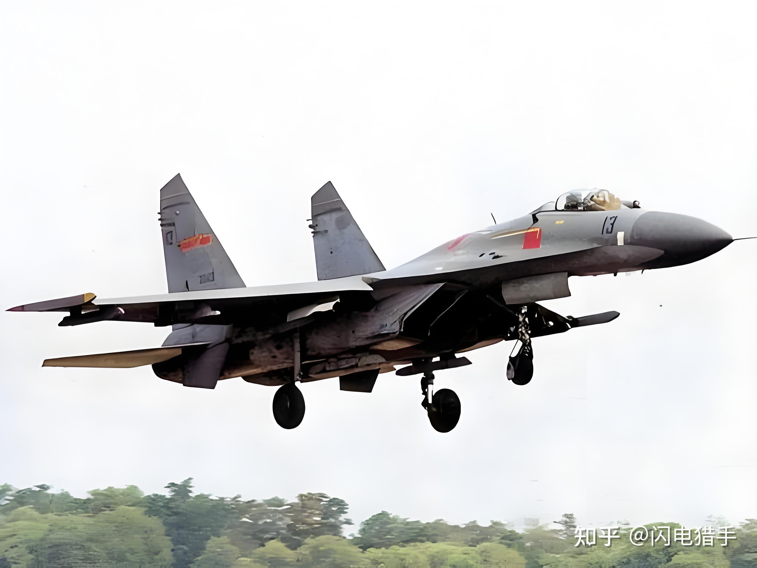 中国装备过的侧位系列战斗机图集