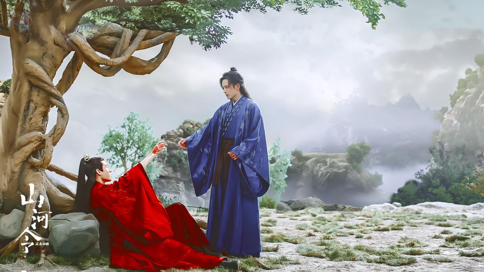 有没有好心人可以发一些山河令电脑桌面高清壁纸?