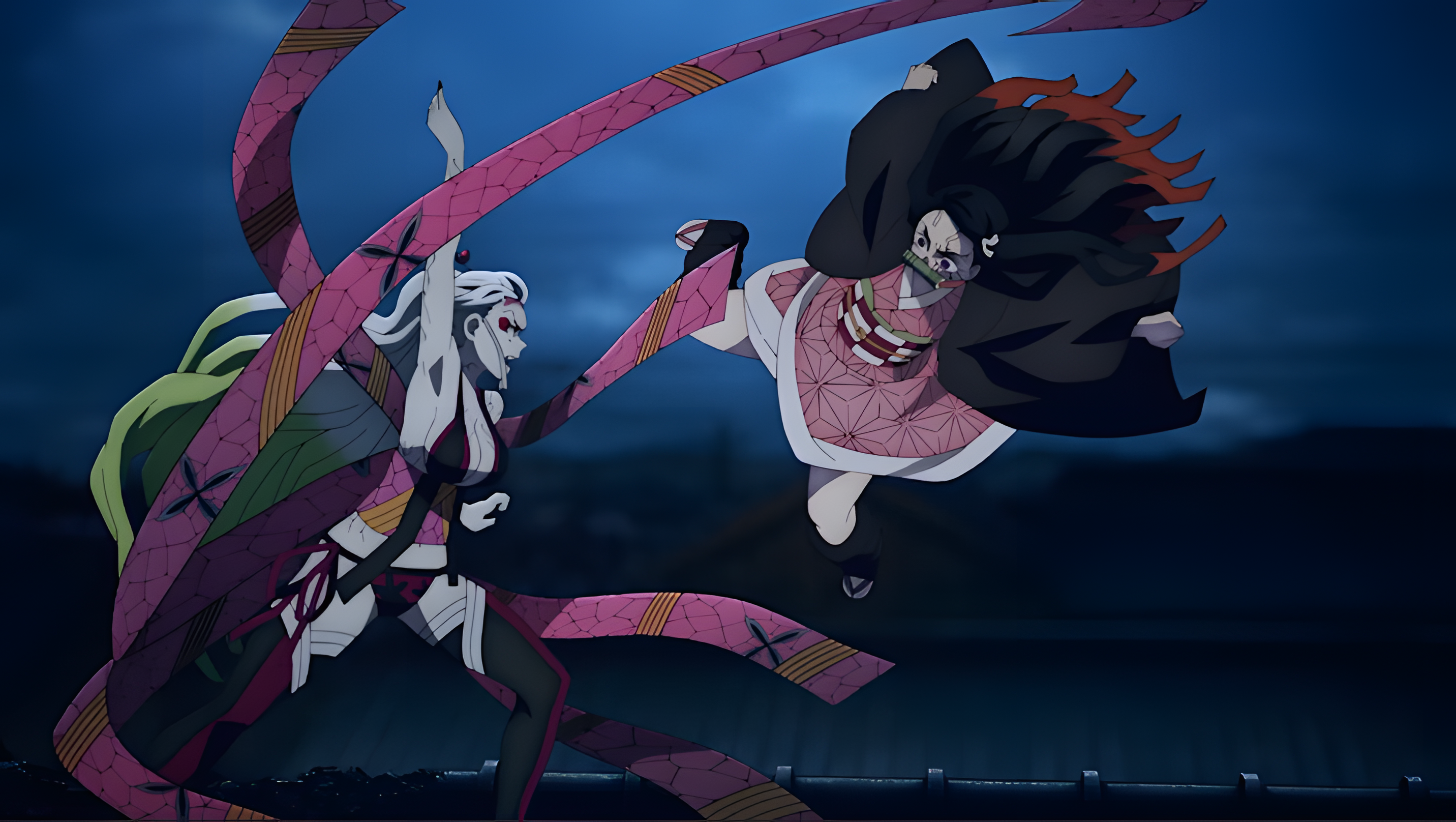 求鬼灭之刃的全面屏壁纸