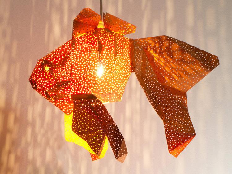 闪烁的diy纸灯罩 像海洋鱼一样优雅 知乎