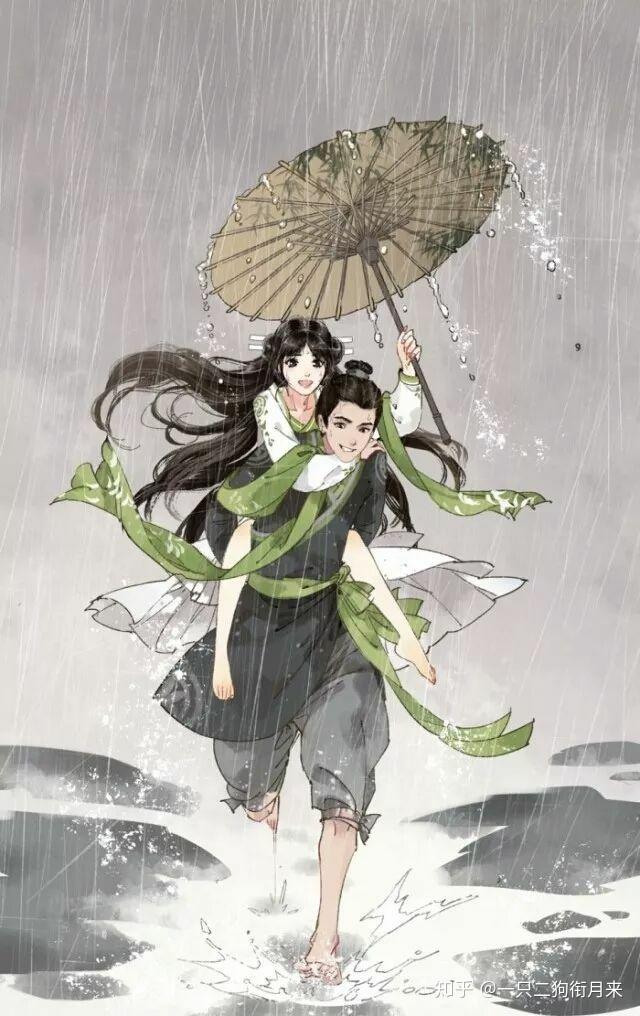 有没有那种英雄救美的古风图片
