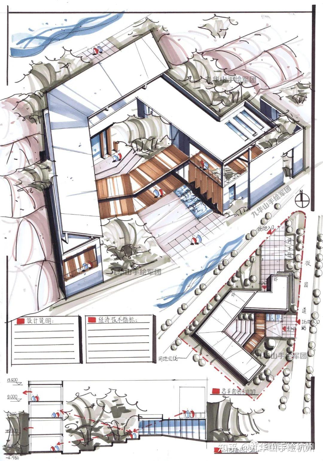 考研跨专业考建筑其中快题设计怎么开始自学啊