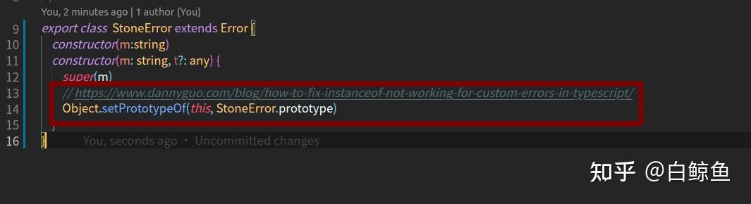 Custom Errors in TypeScript - 知乎