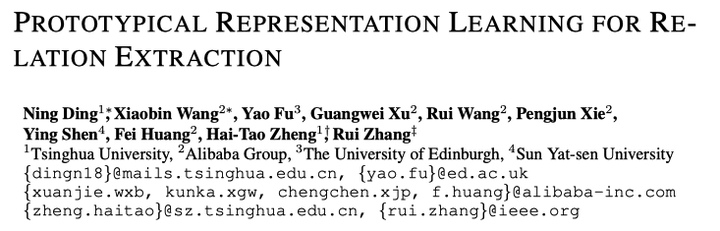 Prototypical Representation Learning for Relation Extraction - 知乎